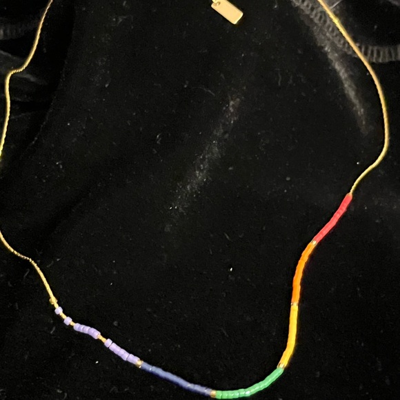 Miyuki Japanese seed bead necklace made in Seoul South Korea - Picture 3 of 6